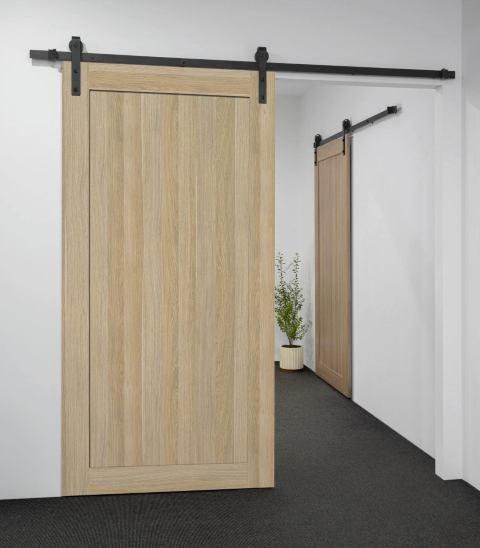 25mm x 2100mm x 1000mm Natural Wood Shaker Standard Door
