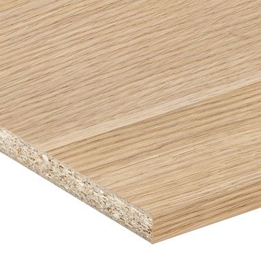 16mm E1L 1800mm x 295mm Natural Wood Shelving