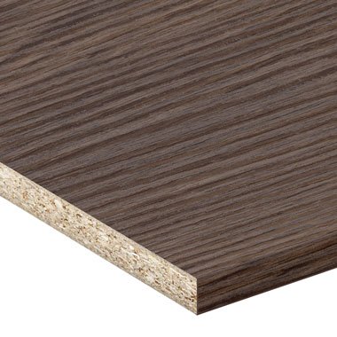 16mm E1L 1800mm x 295mm Arabica Wood Shelving