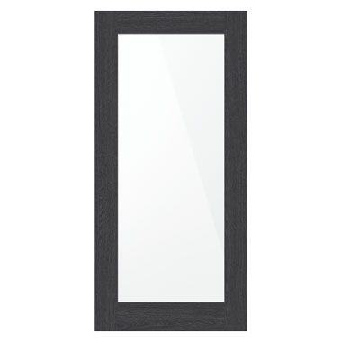 25mm x 2100mm x 1000mm Estella Oak Shaker Mirror Single Sided Door