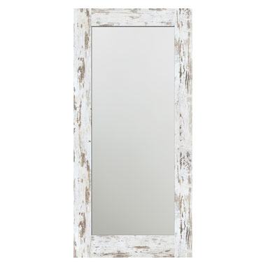 25mm x 2100mm x 1000mm Rustic Wood Shaker Frosted Glass Door