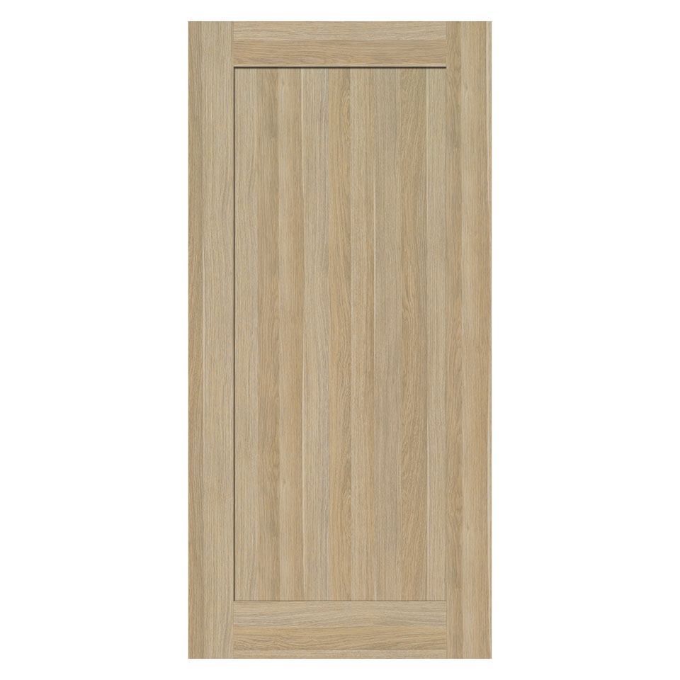 25mm x 2100mm x 1000mm Natural Wood Shaker Standard Door