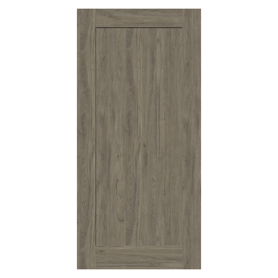 25mm x 2100mm x 1000mm Antico Oak Shaker Standard Door