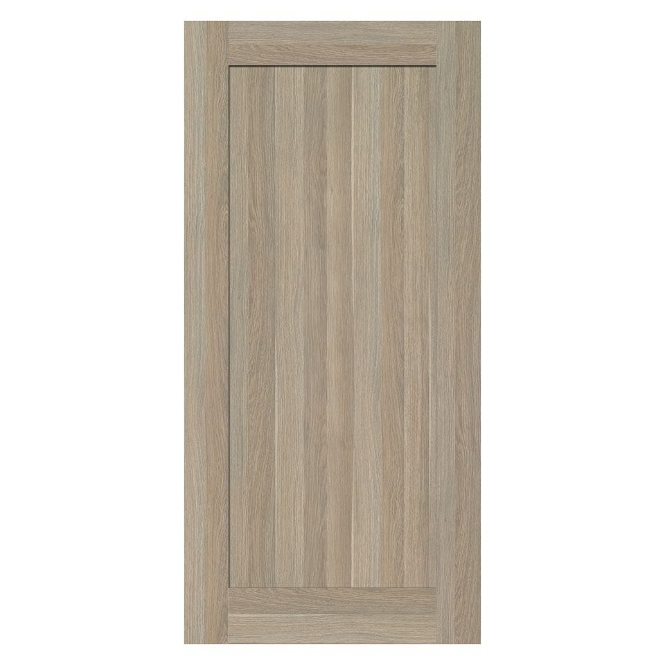 25mm x 2100mm x 1000mm Valence Oak Shaker Standard Door